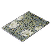 William Morris - Pimpernel-Musterdesign Notizblock (Linke Seite)