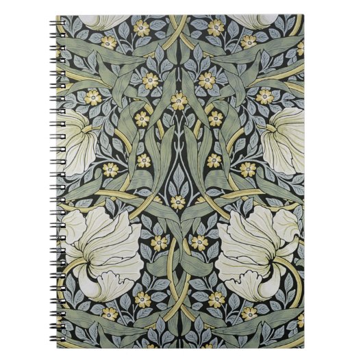 William Morris - Pimpernel-Musterdesign Notizblock (Vorderseite)