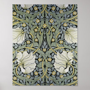 William Morris - Pimpernel-Musterdesign Poster