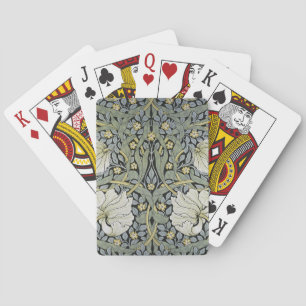 William Morris - Pimpernel-Musterdesign Spielkarten