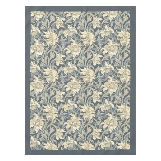 William Morris Pimpernel-neutral pastellgrün Salbe Tischdecke (Vorderseite)