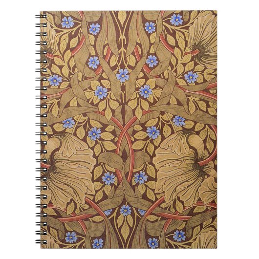 William Morris Pimpernel Notizblock (Vorderseite)