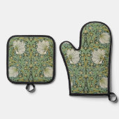 William Morris - Pimpernel Ofenhandschuh & Topflappen-Set (Vorderseite)