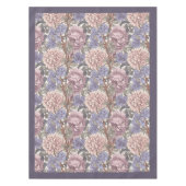 William Morris Pimpernel Pastell lila rosa Salbei Tischdecke (Vorderseite)