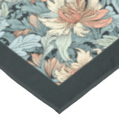 William Morris Pimpernel Pastellblauer Elfenbeinpf Tischdecke (Schrägansicht)