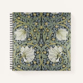 William Morris - Pimpernel Pattern Design Notizblock (Vorderseite)