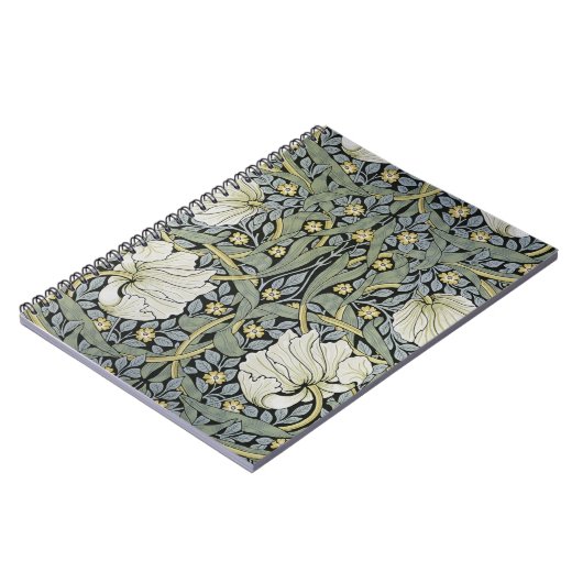 William Morris - Pimpernel Pattern Design Notizblock (Linke Seite)