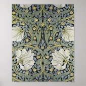 William Morris - Pimpernel Pattern Design Poster (Vorne)
