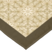 William Morris Pimpernel Pattern Elfenbeinbraun Tischdecke (Schrägansicht)