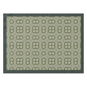 William Morris Pimpernel Pattern Green Gold Tischdecke (Vorderseite (Horizontal))