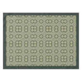 William Morris Pimpernel Pattern Green Gold Tischdecke (Vorderseite (Horizontal))
