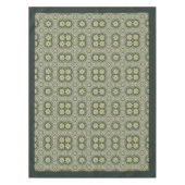 William Morris Pimpernel Pattern Green Gold Tischdecke (Vorderseite)