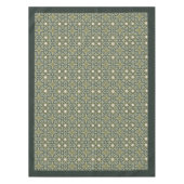 William Morris Pimpernel Pattern Green Gold Tischdecke (Vorderseite)