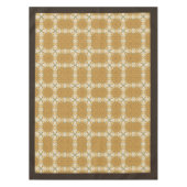 William Morris Pimpernel Pattern Orangenbraun Salb Tischdecke (Vorderseite)