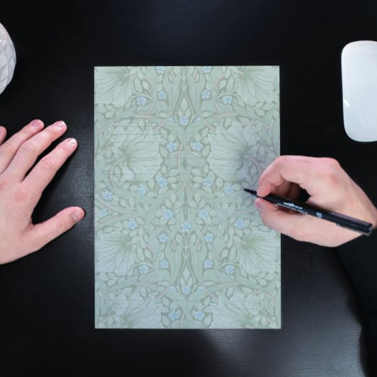 William Morris Pimpernel Pattern Vintag Lined Briefbogen