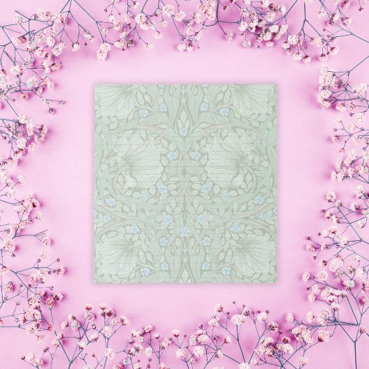William Morris Pimpernel Pattern Vintag Lined Notizblock