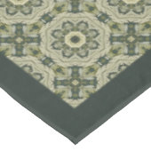 William Morris Pimpernel Pattern Weichpastellgrün Tischdecke (Schrägansicht)