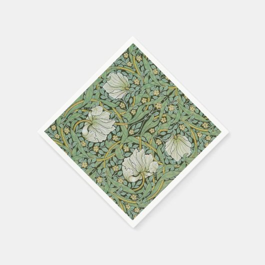 William Morris - Pimpernel Serviette (Ecke)