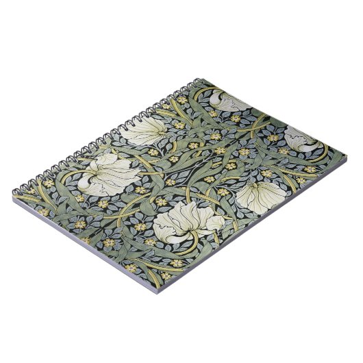 William Morris - Pimpernel-Tapeten-Entwurf Notizblock (Linke Seite)