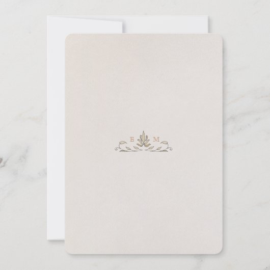 William Morris Pimpernel Tischnummer Card (Rückseite)