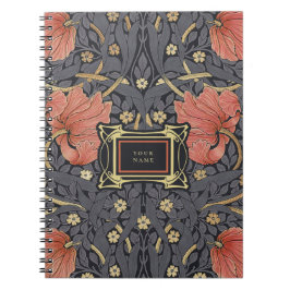 William Morris Pimpernel Vintag Notizblock