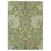 William Morris Pimpernel Vintag Pattern Clipboard Klemmbrett (Rückseite)