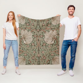 William Morris Pimpernel Vintag Pattern Fleece Bl