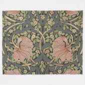 William Morris Pimpernel Vintag Pattern Fleece Bl (Vorderseite (Horizontal))