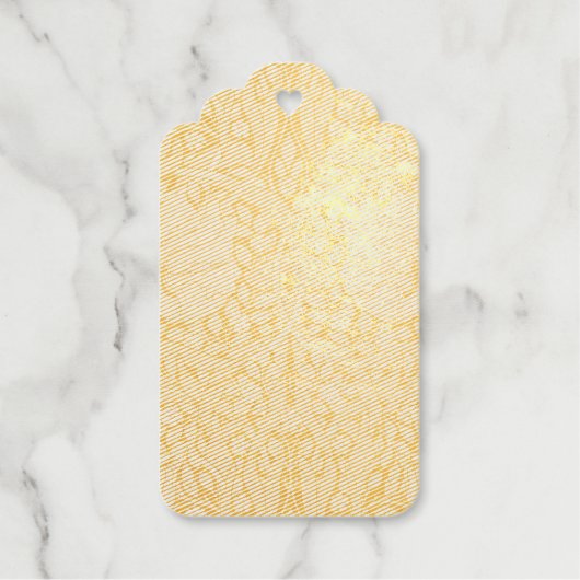 William Morris Pimpernel Vintag Pattern Geschenkanhänger (Vorderseite)