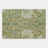 William Morris Pimpernel Vintag Pattern Geschenkpapier Set (Vorderseite 2)