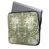William Morris Pimpernel Vintag Pattern Laptopschutzhülle (Vorderseite Links)