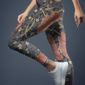 William Morris Pimpernel Vintag Pattern Leggings
