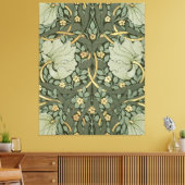 William Morris Pimpernel Vintag Pattern Leinwand P (Insitu (Wohnzimmer))
