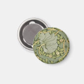 William Morris Pimpernel Vintag Pattern Magnet (Vorderseite/Rückseite)
