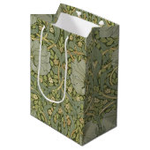 William Morris Pimpernel Vintag Pattern Mittlere Geschenktüte (Vorderseite Schrägansicht)