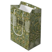 William Morris Pimpernel Vintag Pattern Mittlere Geschenktüte (Vorderseite Schrägansicht)