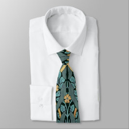 William Morris Pimpernel Vintag Pattern Neck Tie Krawatte
