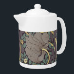 William Morris Pimpernel Vintag Pattern Teapot<br><div class="desc">William Morris Pimpernel Floral Vintag Art Wallpaper Design William Morris war ein englischer Textil-Designer, Künstler, Schriftsteller und Sozialist, der mit der Pre-Raphaelite Brotherhood und British Arts and Crafts Movement assoziiert war. Er gründete eine Designfirma in Partnerschaft mit dem Künstler Edward Burne-Jones und dem Dichter und Künstler Dante Gabriel Rossetti. Dieses...</div>