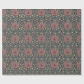 William Morris Pimpernel Vintag Pattern Wrapping Geschenkpapier (Flach)