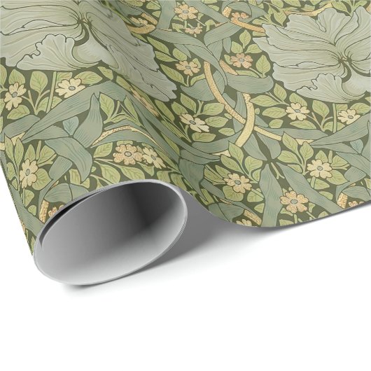 William Morris Pimpernel Vintag Pattern Wrapping Geschenkpapier (Rolleneckpunkt)