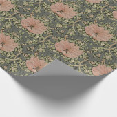 William Morris Pimpernel Vintag Pattern Wrapping Geschenkpapier (Ecke)