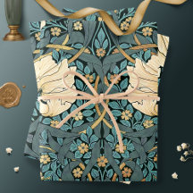 William Morris Pimpernel Vintag Pattern Wrapping