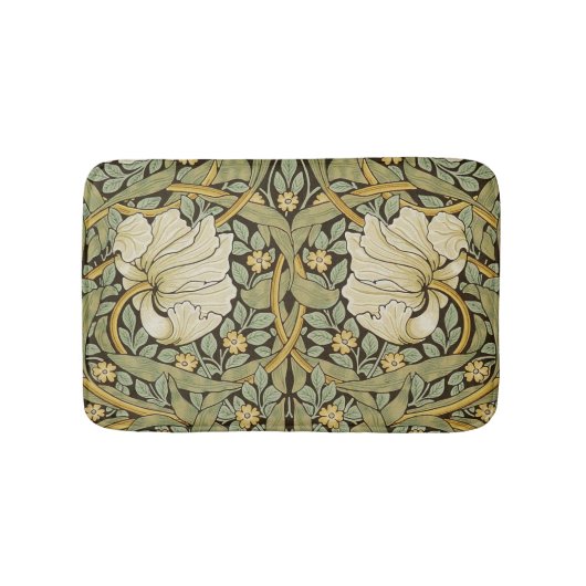 William Morris Pimpernel Vintag Pre-Raphaelite Badematte (Vorderseite)