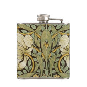 William Morris Pimpernel Vintag Pre-Raphaelite Flachmann (Rückseite)