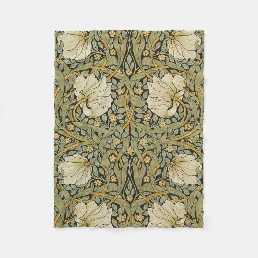 William Morris Pimpernel Vintag Pre-Raphaelite Fleecedecke (Vorderseite)