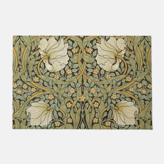 William Morris Pimpernel Vintag Pre-Raphaelite Fußmatte (Vorderseite)