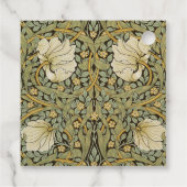 William Morris Pimpernel Vintag Pre-Raphaelite Geschenkanhänger (Rückseite)