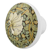 William Morris Pimpernel Vintag Pre-Raphaelite Keramikknauf (Rechts)