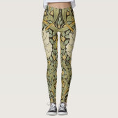 William Morris Pimpernel Vintag Pre-Raphaelite Leggings (Vorderseite)