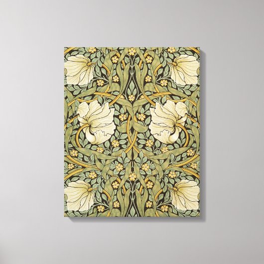William Morris Pimpernel Vintag Pre-Raphaelite Leinwanddruck (Vorderseite)